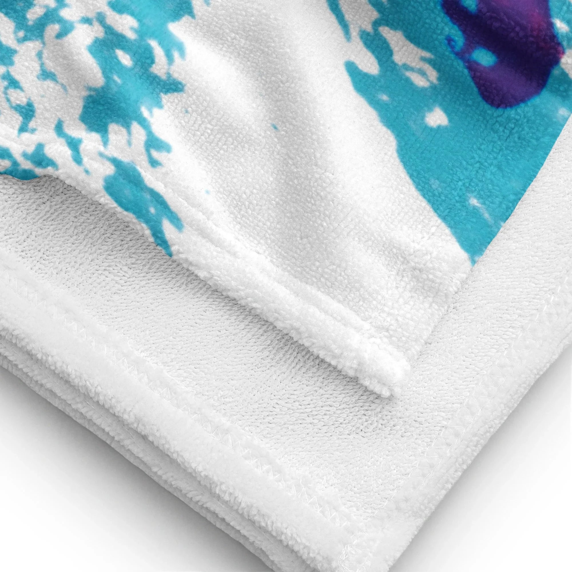 パステルレインボー☆ビンテージシーツ Jazzy 90s Beach Towel - Shirtwascash