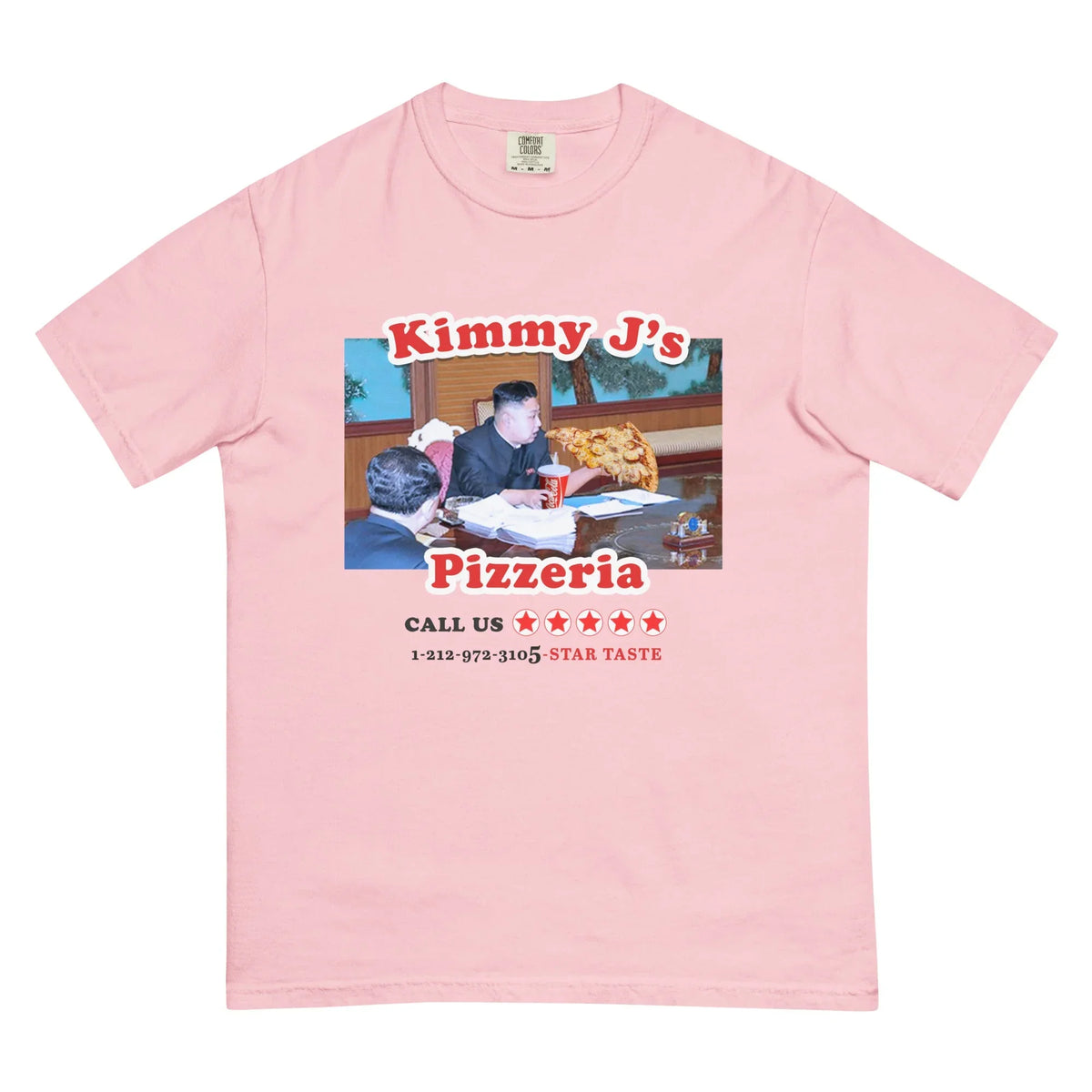 Kimmy J's Pizzeria Men's T-Shirt - Shirtwascash