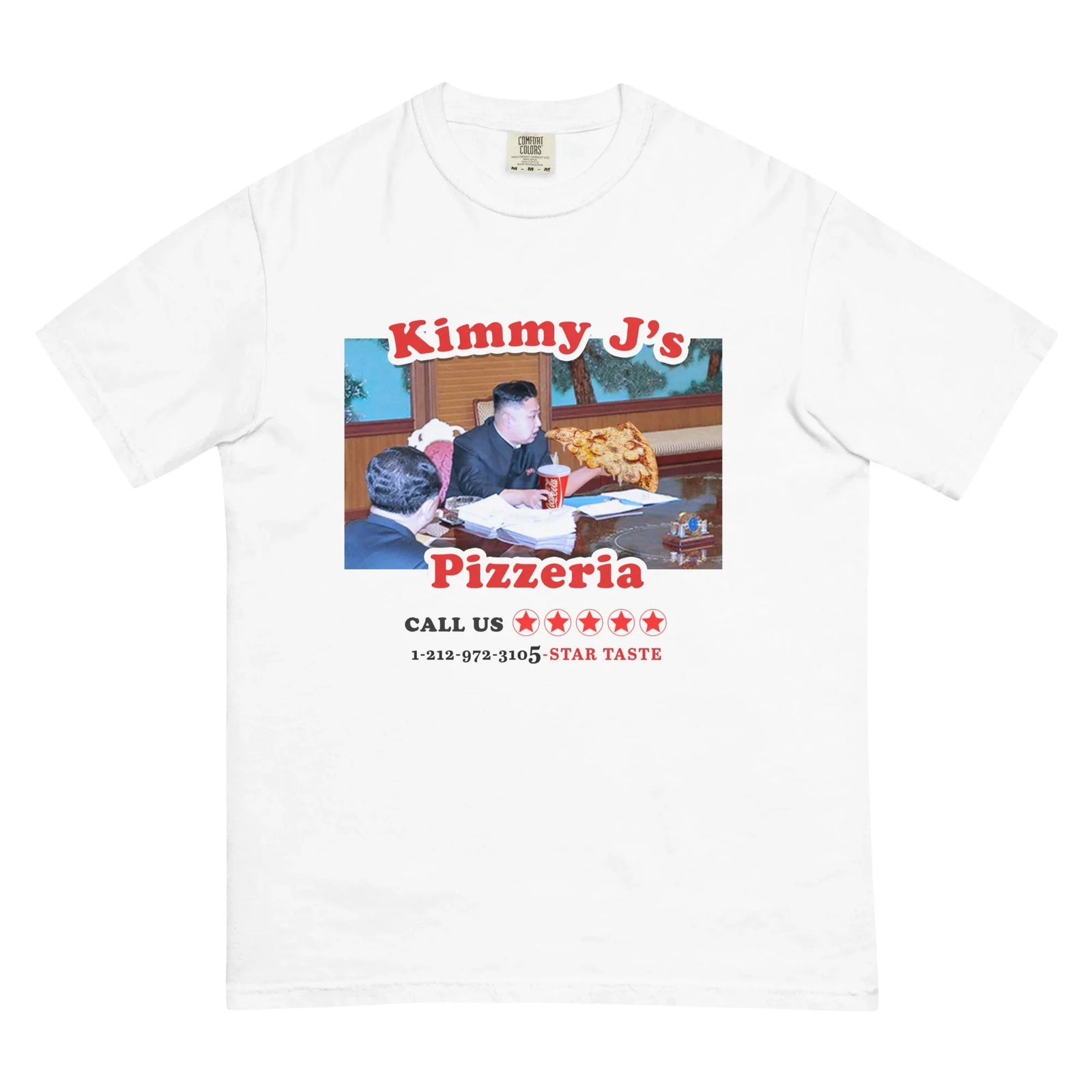 Kimmy J's Pizzeria Men's T-Shirt - Shirtwascash