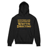Writtin Directino Men's Hoodie - Shirtwascash