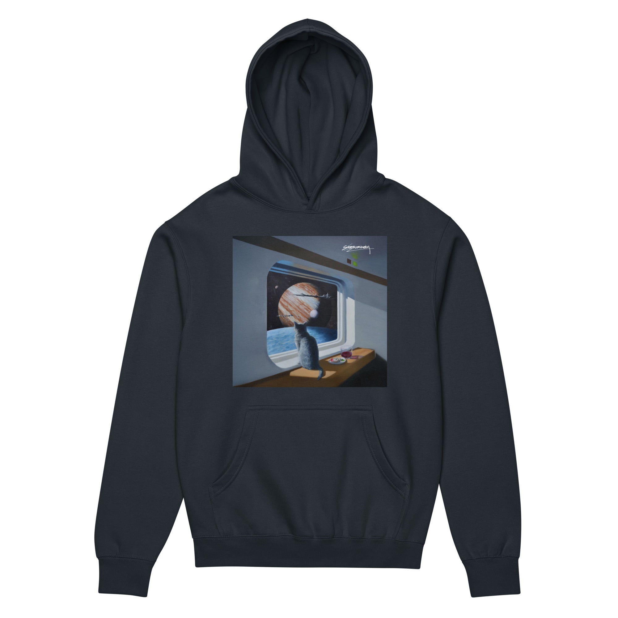 Starship Cat Hoodie - Shirtwascash