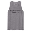 The Most Racist Man Alive Men's Tank - Shirtwascash