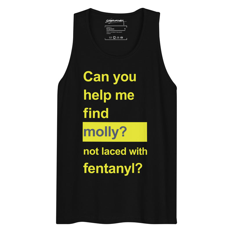 Help Me Find Molly Men's Tank - Shirtwascash