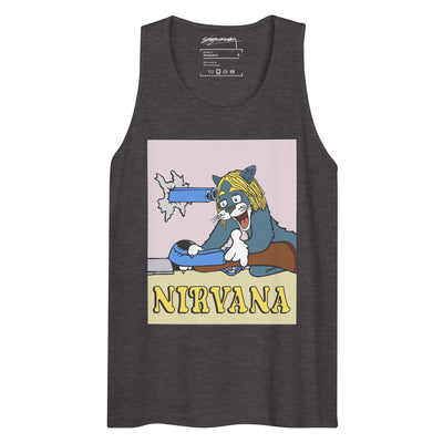 Nirvana Men's Tank - Shirtwascash