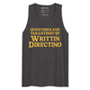 Writtin Directino Men's Tank - Shirtwascash