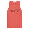 The Most Racist Man Alive Men's Tank - Shirtwascash