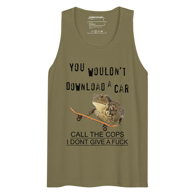 IDGAF Toad Men's Tank - Shirtwascash