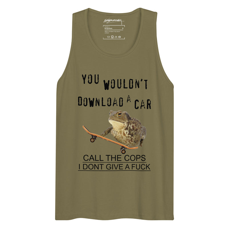 IDGAF Toad Men's Tank - Shirtwascash