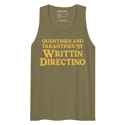 Writtin Directino Men's Tank - Shirtwascash