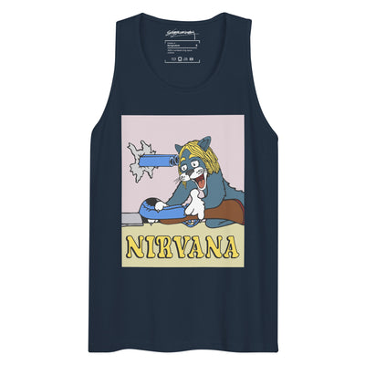 Nirvana Men's Tank - Shirtwascash