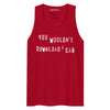 Yes I Would Men's Tank - Shirtwascash