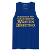 Writtin Directino Men's Tank - Shirtwascash