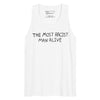 The Most Racist Man Alive Men's Tank - Shirtwascash