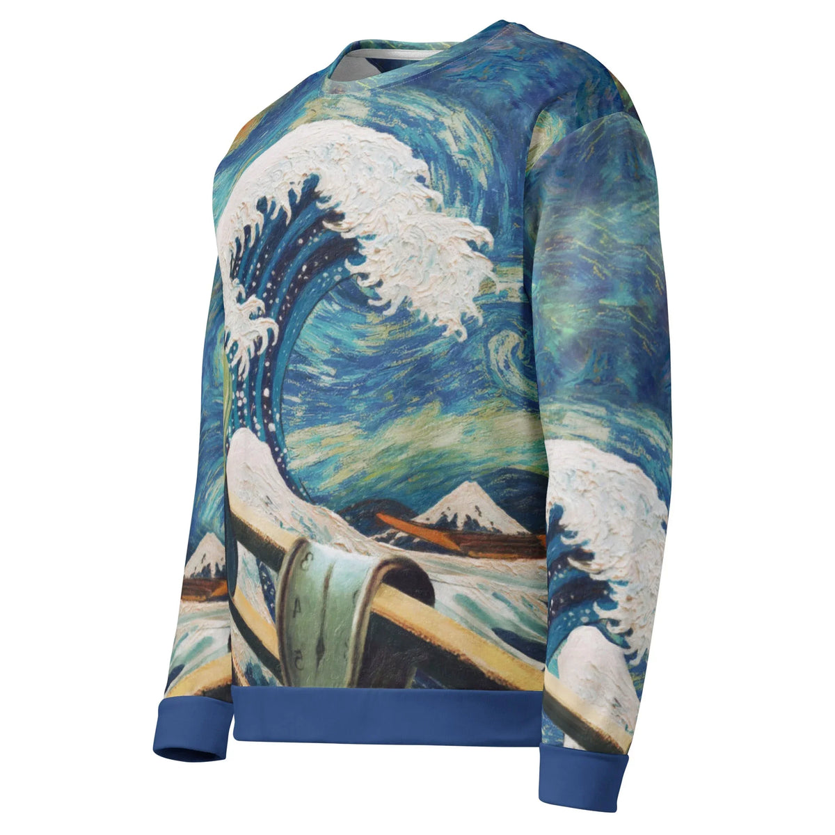 My Favorite Paintings Sweatshirt in Surrealist Seascape. OEKO-TEX® 100, REACH Compliant, GRS Certified.