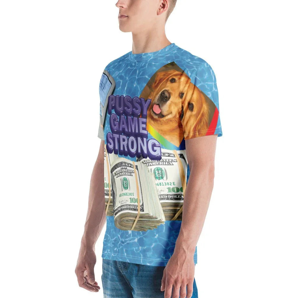 Pussy Game Strong Men's T-Shirt - Shirtwascash