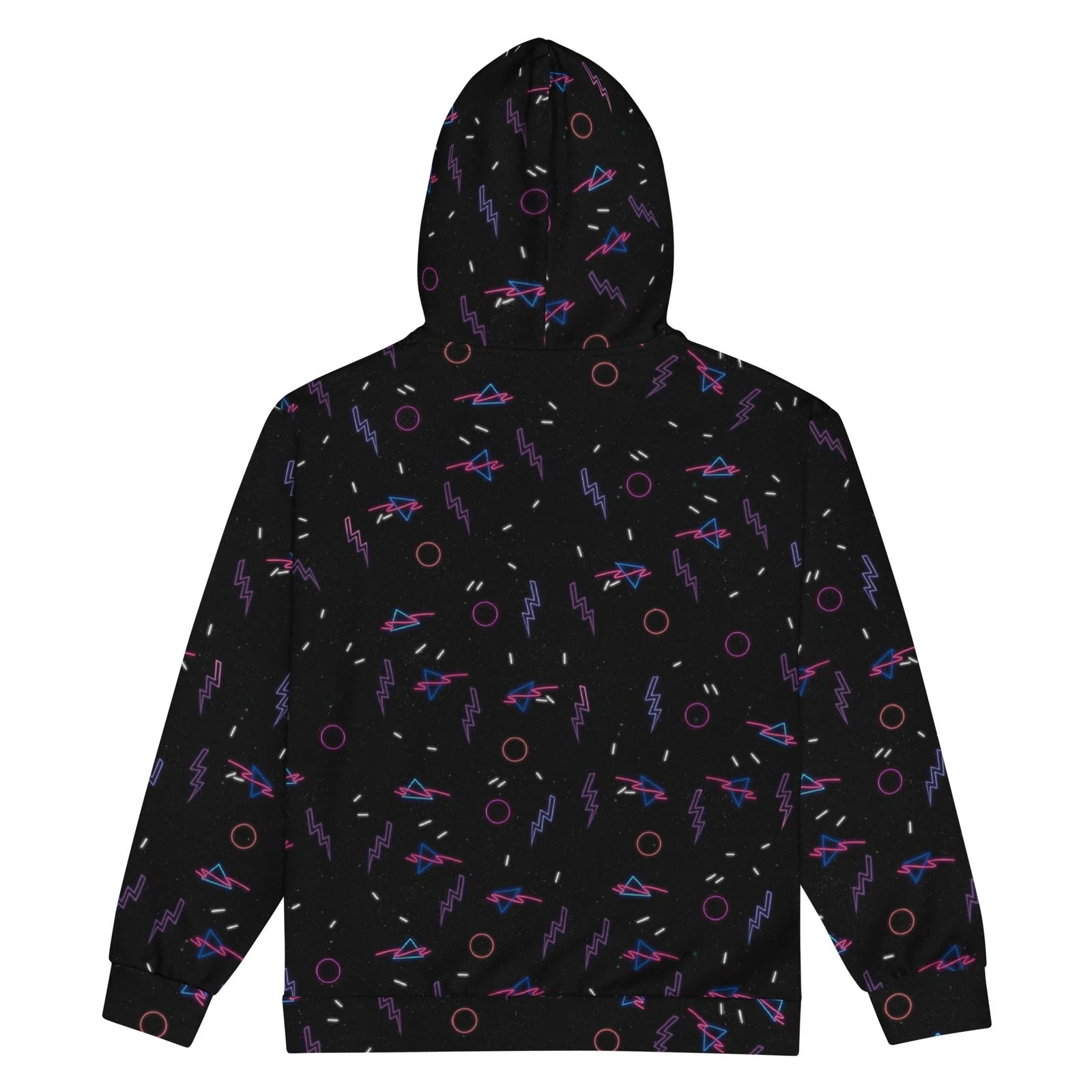 Retro Arcade Carpet Zip-Up Hoodie - Shirtwascash