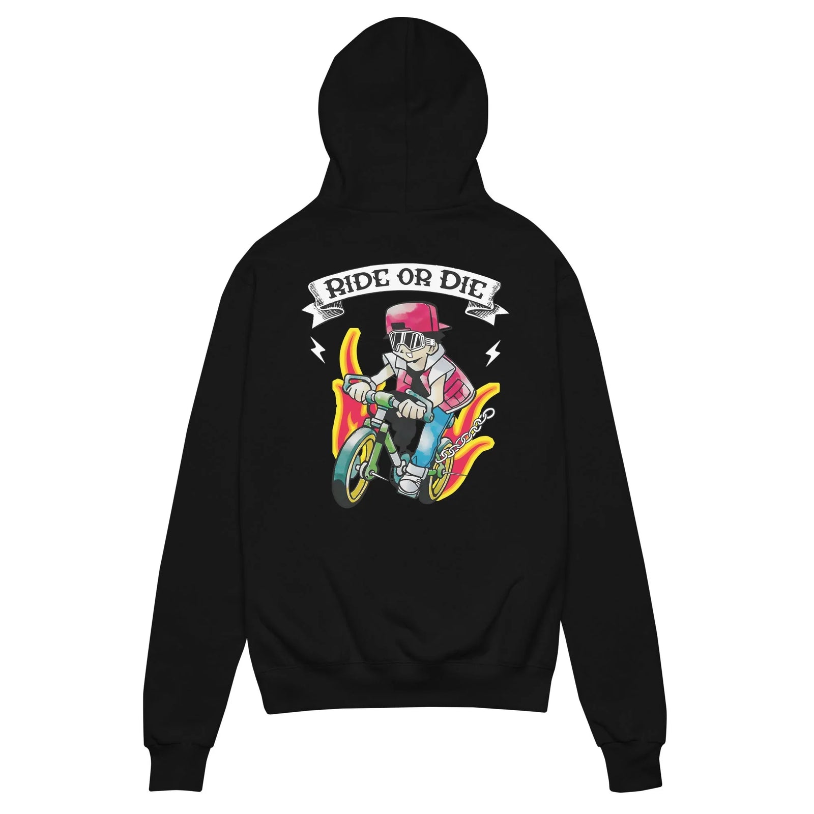 Set against deep midnight black, a vibrant graphic channels a 1990s anime aesthetic featuring a nostalgic cartoon protagonist (sporting a signature backward crimson and white hat). Contact us with accessibility feedback, we'd love to help!