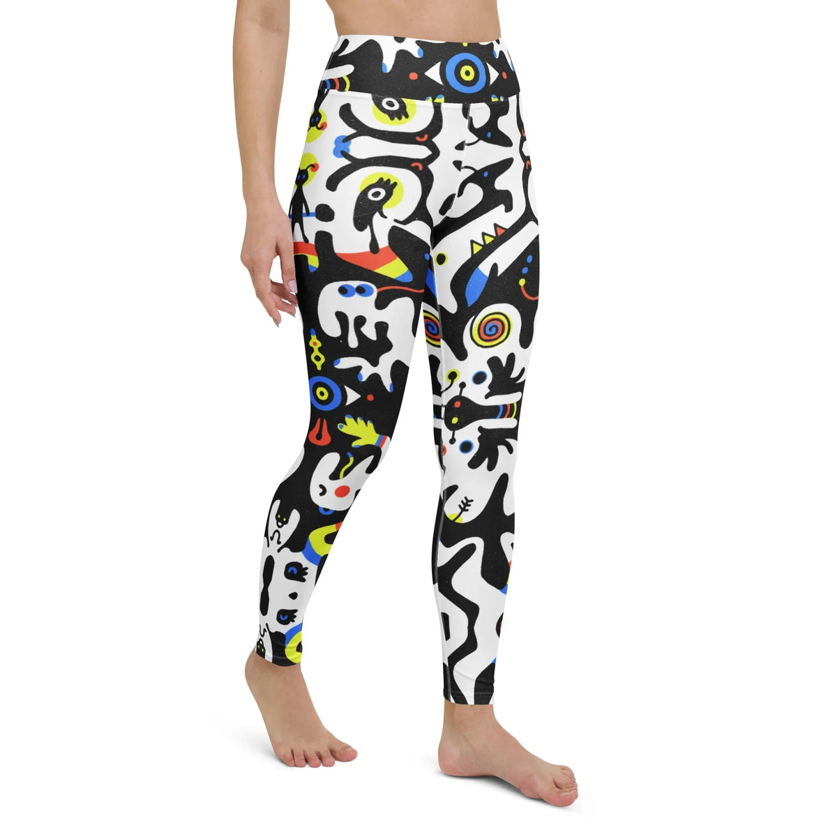 Channeling the playful energy of abstract modern art, this surrealist design features a chaotic mix of street art doodles and mid-century expressionism. Contact us with accessibility feedback, we'd love to help!