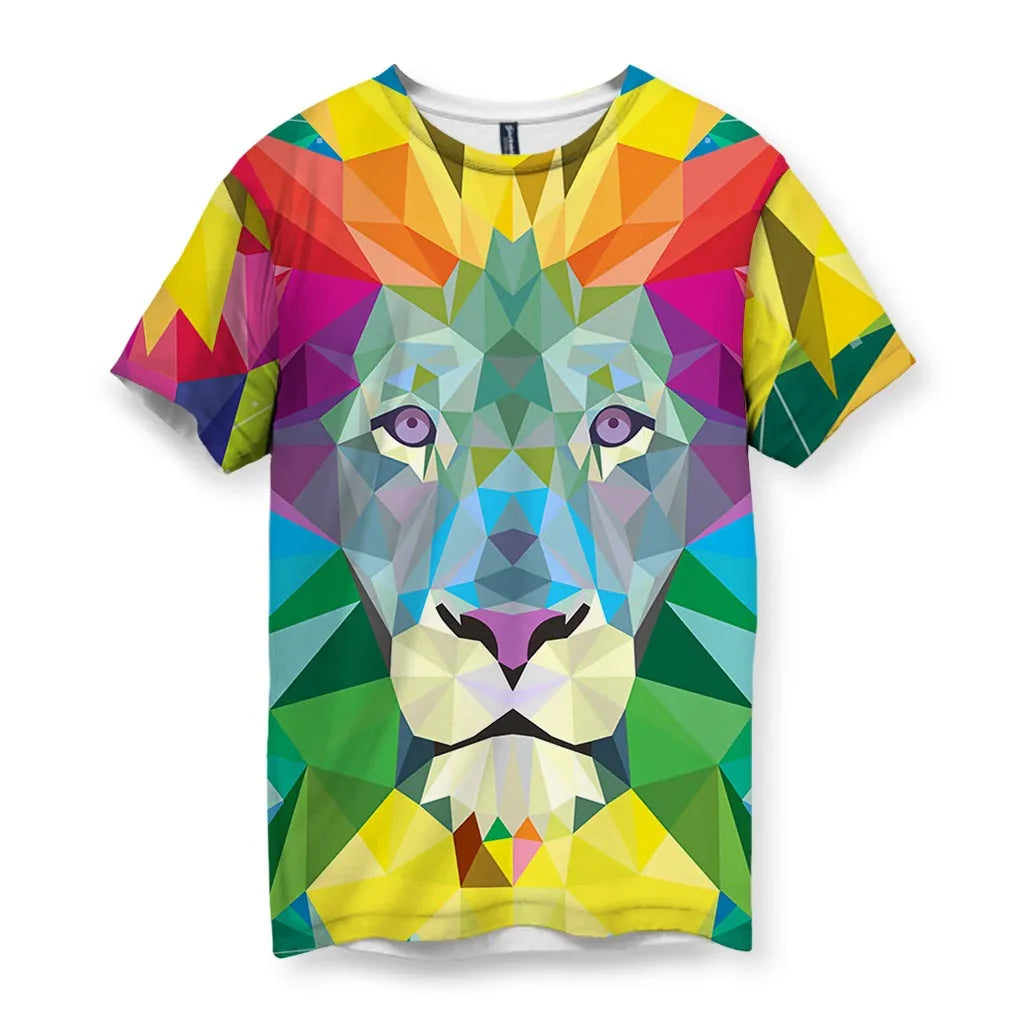 Spiritual Lion Men's T-Shirt - Shirtwascash