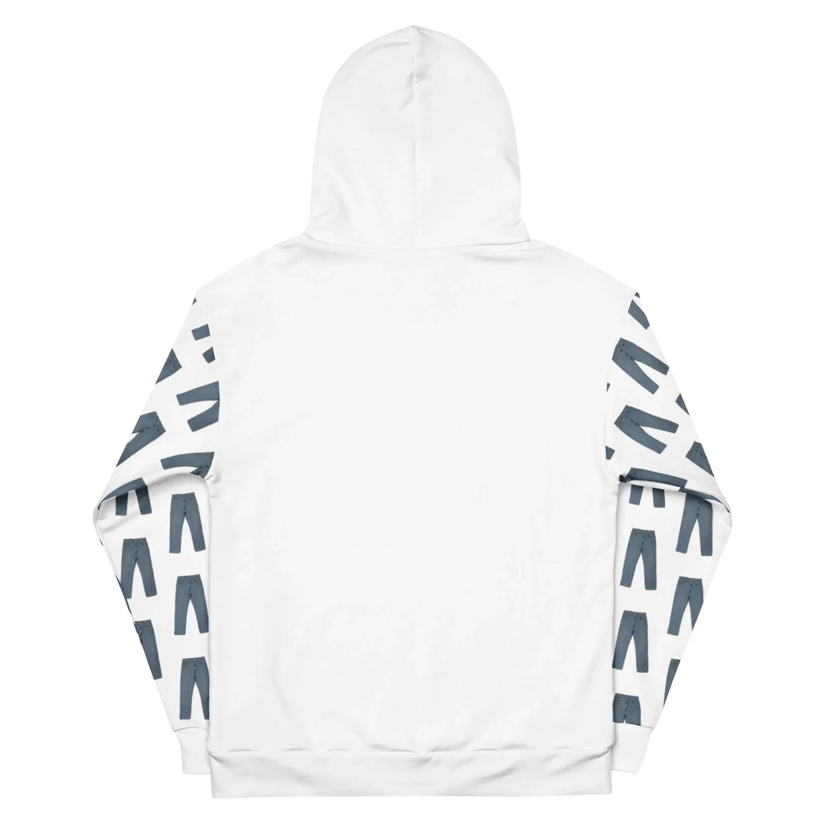 The Legendary Pants Hoodie in Stonewash Porcelain Contrast. OEKO-TEX® 100, REACH Compliant, GRS Certified.