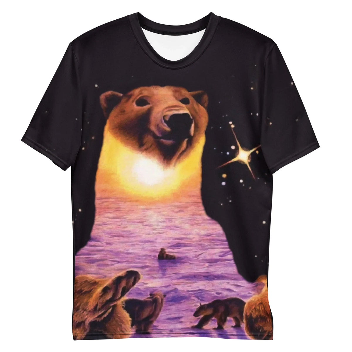 The Polar Sunset Men's T-Shirt - Shirtwascash