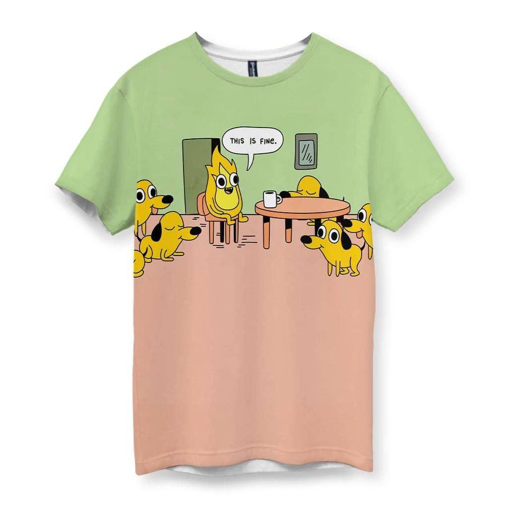 Rendered in a bold hand-drawn webcomic style, this graphic splits the background between soft pistachio green and dusty peach clay. Contact us with accessibility feedback, we'd love to help!