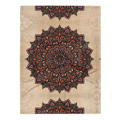 Mandala Plush Blanket - Shirtwascash