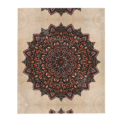 Mandala Plush Blanket - Shirtwascash