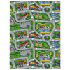Car Carpet City Plush Blanket - Shirtwascash
