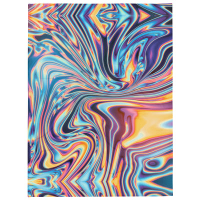 Metallic Flow Plush Blanket - Shirtwascash