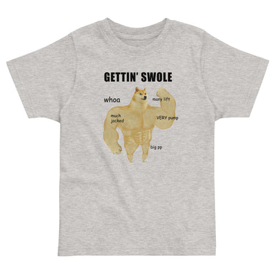 Gettin Swole Doge Kid's Tee - Shirtwascash