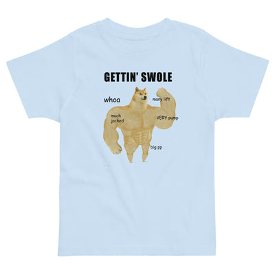 Gettin Swole Doge Kid's Tee - Shirtwascash