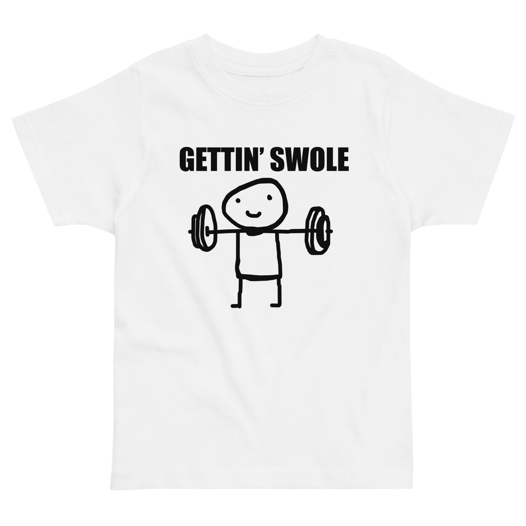 Gettin Swole Kid's Tee - Shirtwascash
