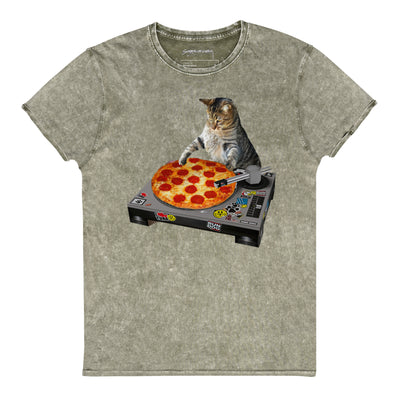 Indie Spacecat Denim T-Shirt - Shirtwascash