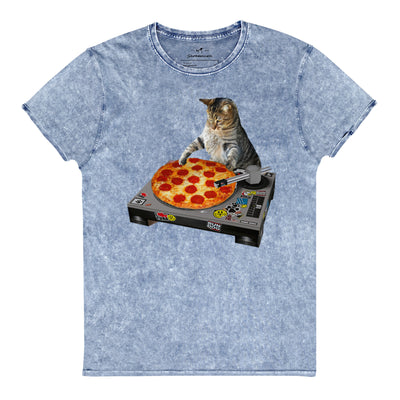 Indie Spacecat Denim T-Shirt - Shirtwascash
