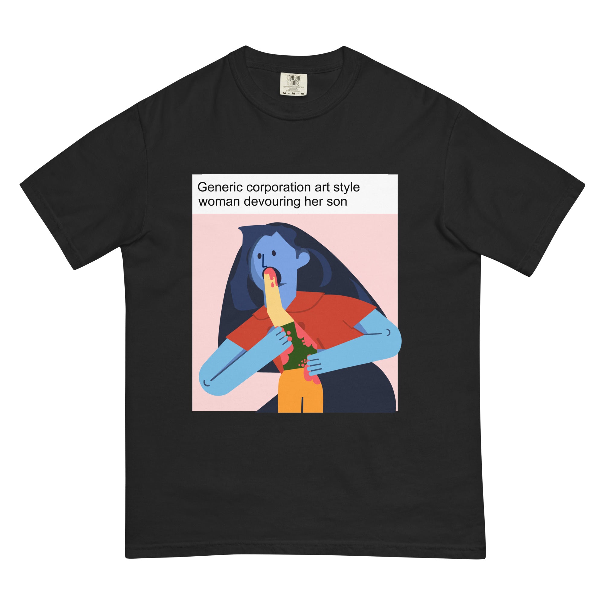 Devouring Her Son Meme Men's T-Shirt - Shirtwascash