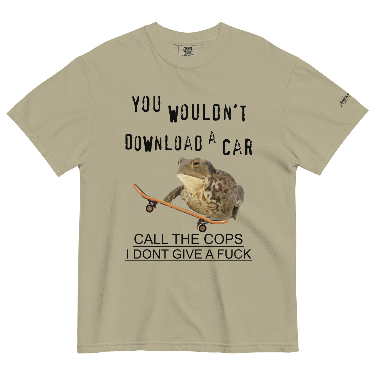 IDGAF Toad Men's T-Shirt - Shirtwascash