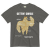 Gettin Swole Doge Men's T-Shirt - Shirtwascash