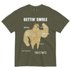 Gettin Swole Doge Men's T-Shirt - Shirtwascash