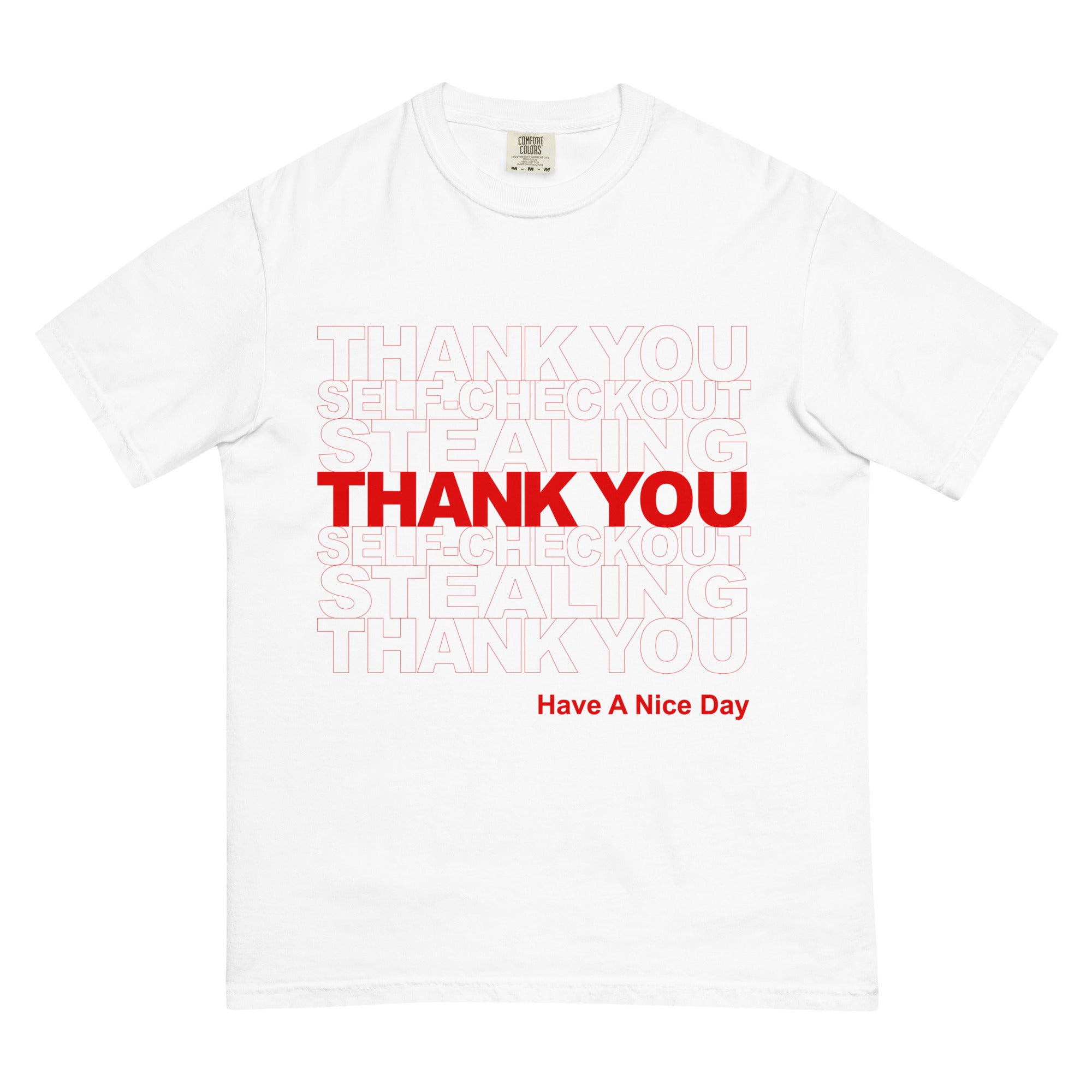 Thank You Stealing Men's T-Shirt - Shirtwascash