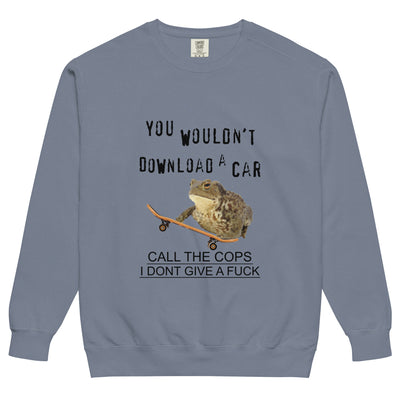 IDGAF Toad Sweatshirt - Shirtwascash