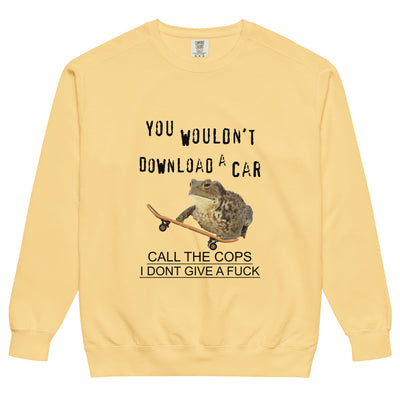 IDGAF Toad Sweatshirt - Shirtwascash