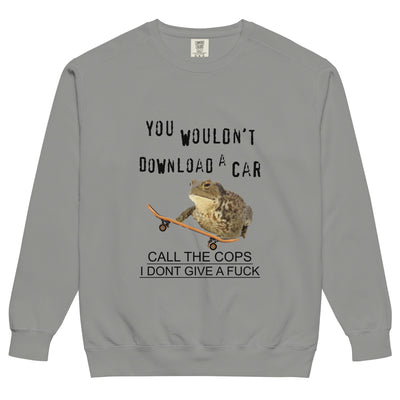 IDGAF Toad Sweatshirt - Shirtwascash