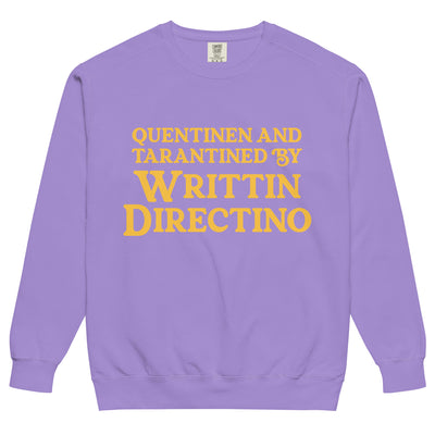 Writtin Directino Sweatshirt - Shirtwascash