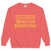 Writtin Directino Sweatshirt - Shirtwascash