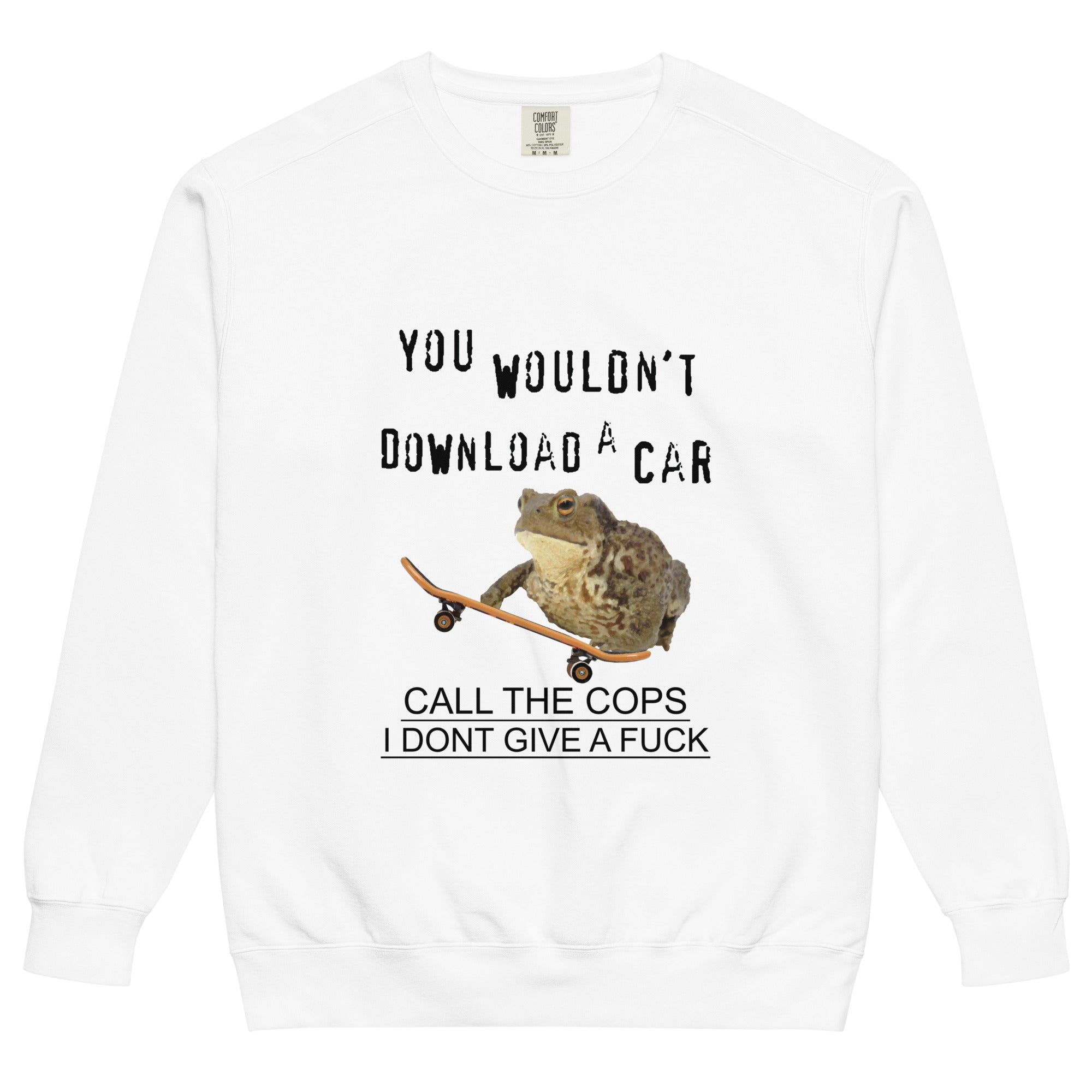 IDGAF Toad Sweatshirt - Shirtwascash