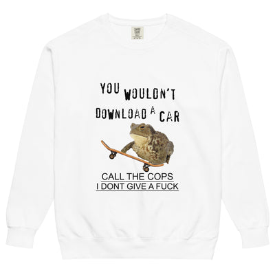 IDGAF Toad Sweatshirt - Shirtwascash