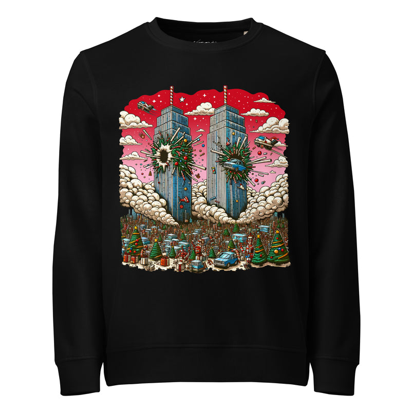 Ugly Christmas 9/11 Sweatshirt - Shirtwascash