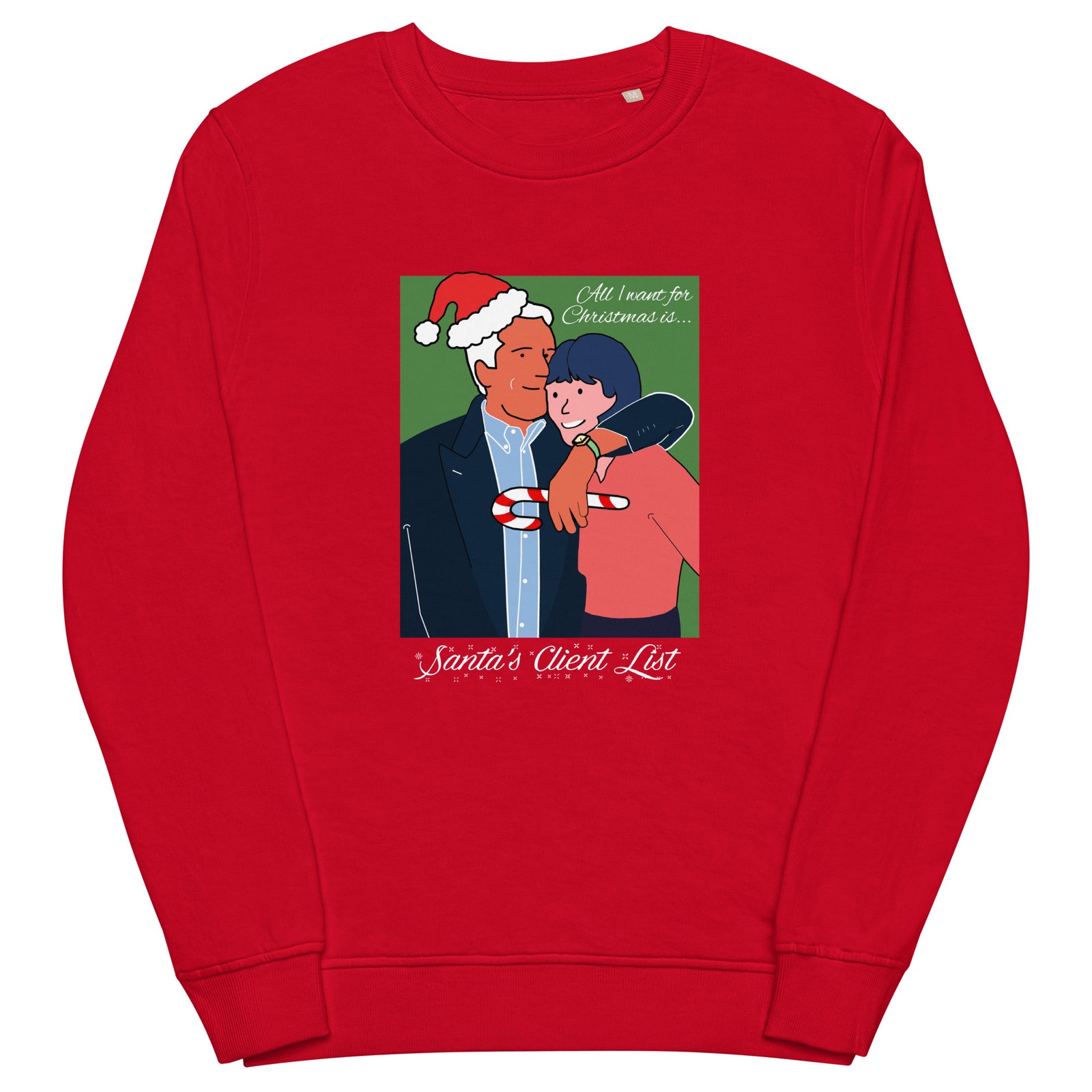 Santas Client List Sweatshirt - Shirtwascash