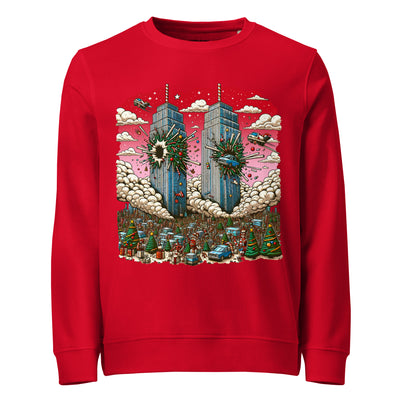 Ugly Christmas 9/11 Sweatshirt - Shirtwascash